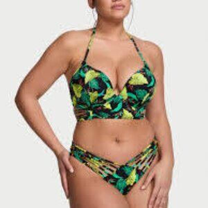 2 Piece Set Push-Up Bikini Top & Bottom